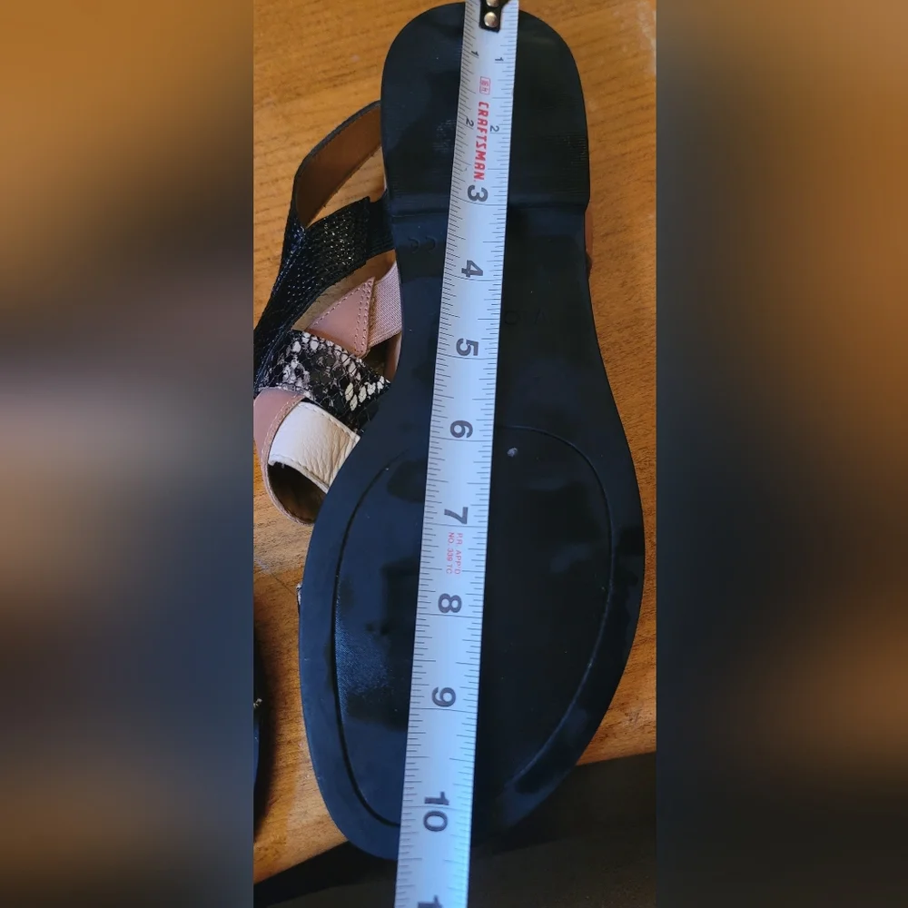 Vionic Citrine Kendra Leather Women's Slingback Sandals Sz 9 - Picture 10 of 14